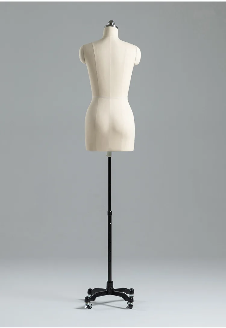 Adjustable  Half Mannequins Fabric Dress Form Sewing Female Mannequin Torso Tailor Mannequin