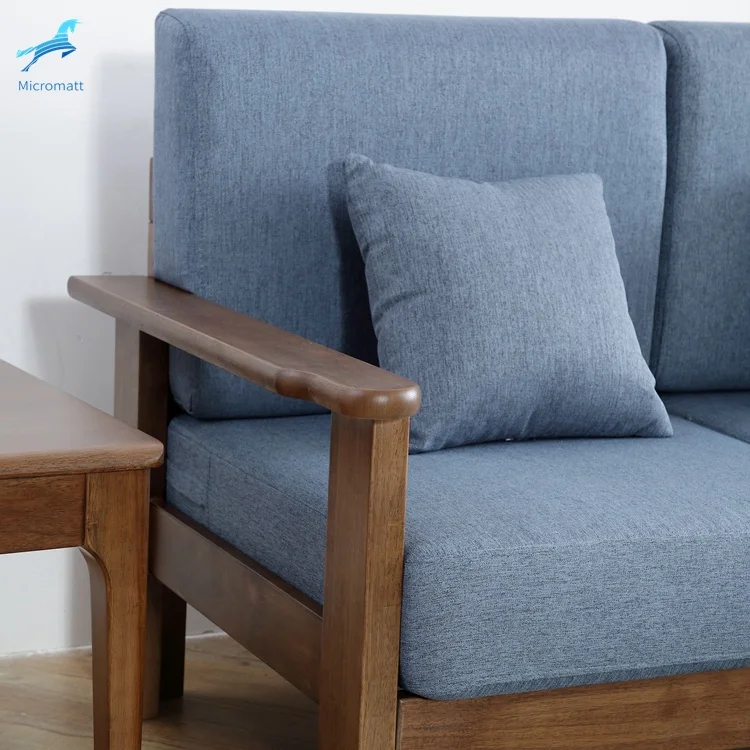 Customizable Furniture Living Room Customizable Dark Color American Style I Shaped Sofa