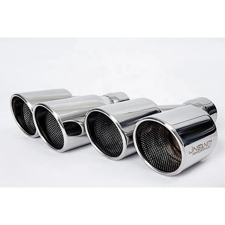 high performance universal exhaust muffler exhaust tip for car amazon hotsale
