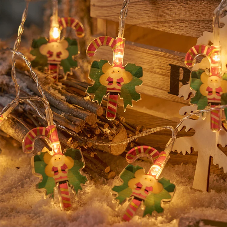 2024 Christmas Candles Snowmen Tin Cans Candle Christmas Decorations Candle for Home  Navidad New Year Gifts