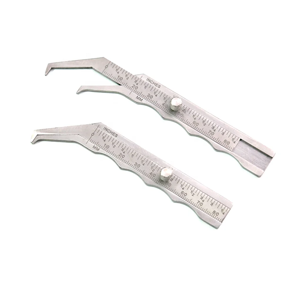 Rhinoplastic Nasal Surgical Instruments Korea Type Vernier Caliper for Face with Beak Type and Eagle Nose Type
