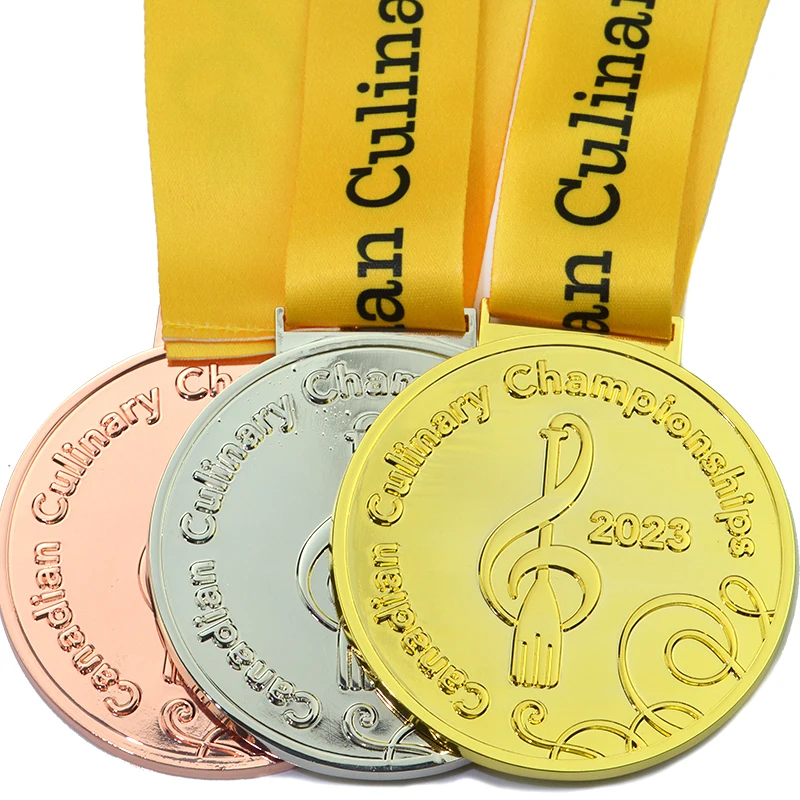 Factory direct Customized Honor Award Marathon Running Sublimation Festival Souvenir Metal Sport Medal For Kids