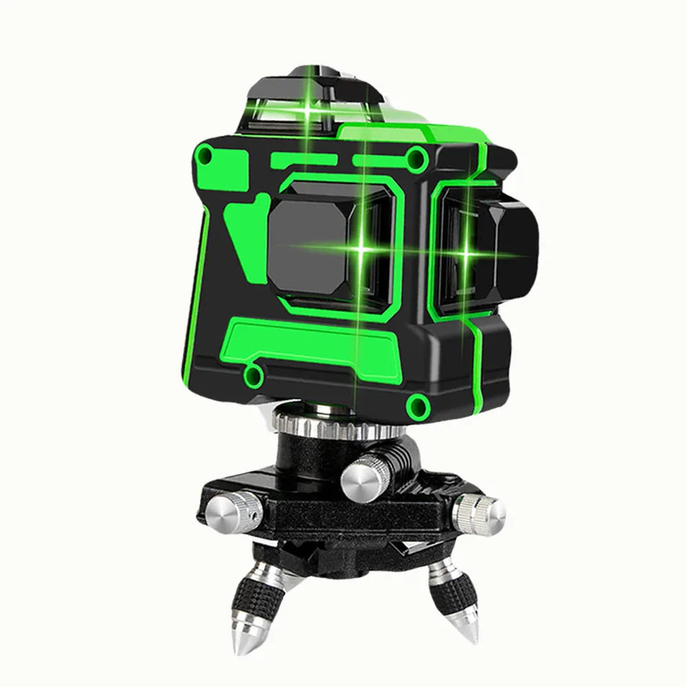 New arrival 4D Green Beam 16 Line Rotary Land Nivel Laser Level self-leveling rotary with tripod