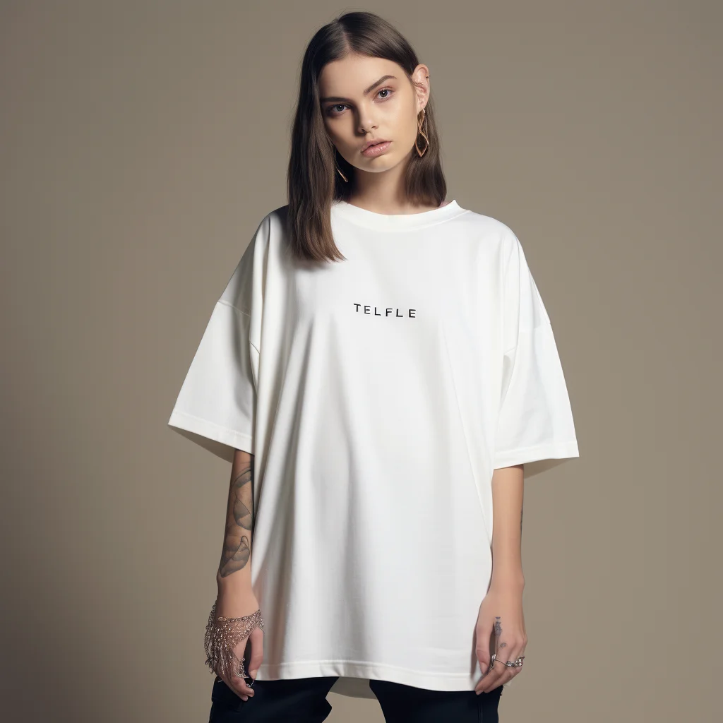 Cheap Best quality oversized cotton plain dyed round neck t-shirt women