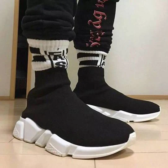New Spring Paris Speed Runner Knit Sock Shoe Original Luxury Trainer Runner Sneakers Race Mens Women Sports Running Shoes