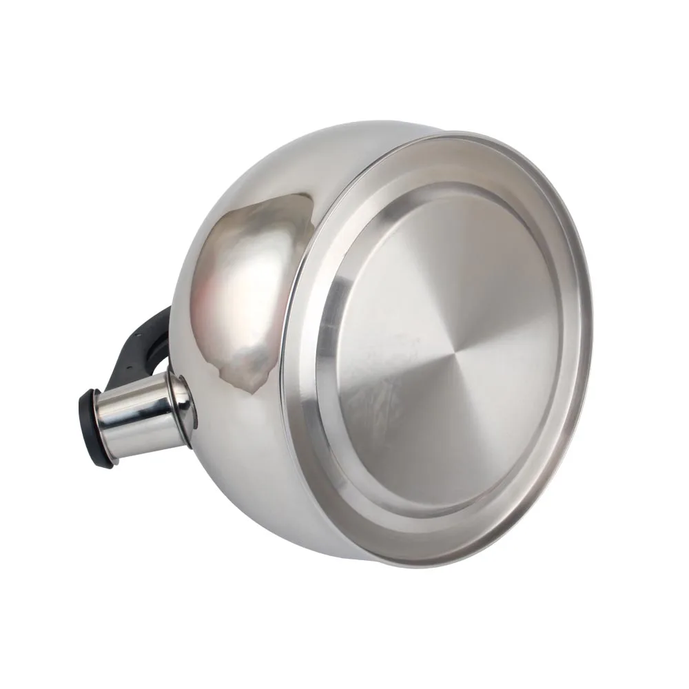Stove Top Whistling Tea Kettle - Food Grade Stainless Steel Teapot with Cool Touch Ergonomic Handle
