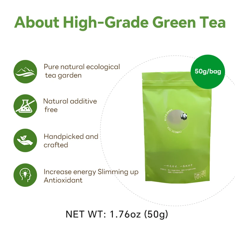 chinese green tea enterprise factory customizes natural green tea