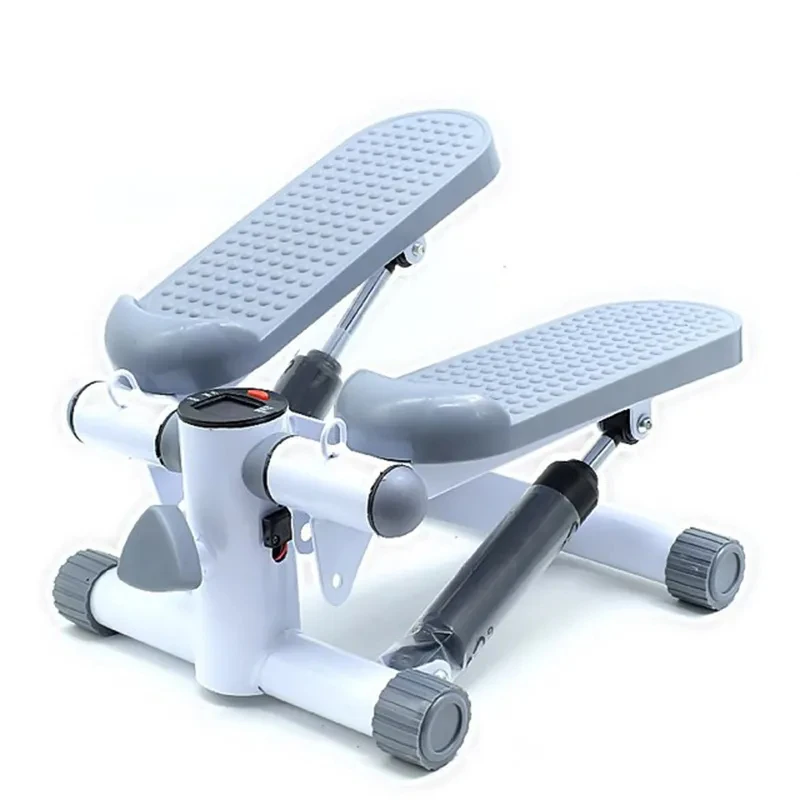 Adjustable Resistance Gym Exercise Step Aerobic Fitness Mini Stepperwith Rope Indoor Hydraulic Cylinder Exercise Stepper