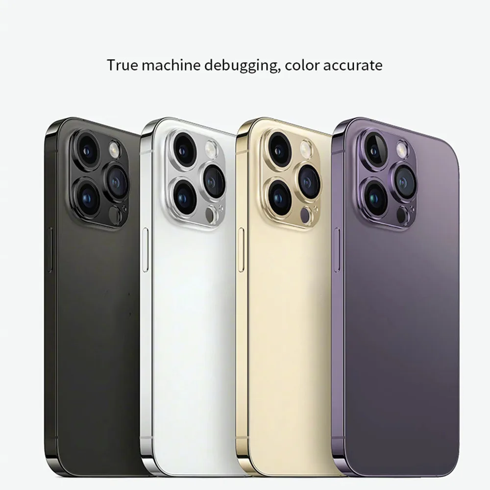 For IPhone 14 13 Camera Metal Lens Protective Ring for IPhone 12 13 14 Pro Max Mini Plus Lens Back Glass Cover for IPhone 14Pro
