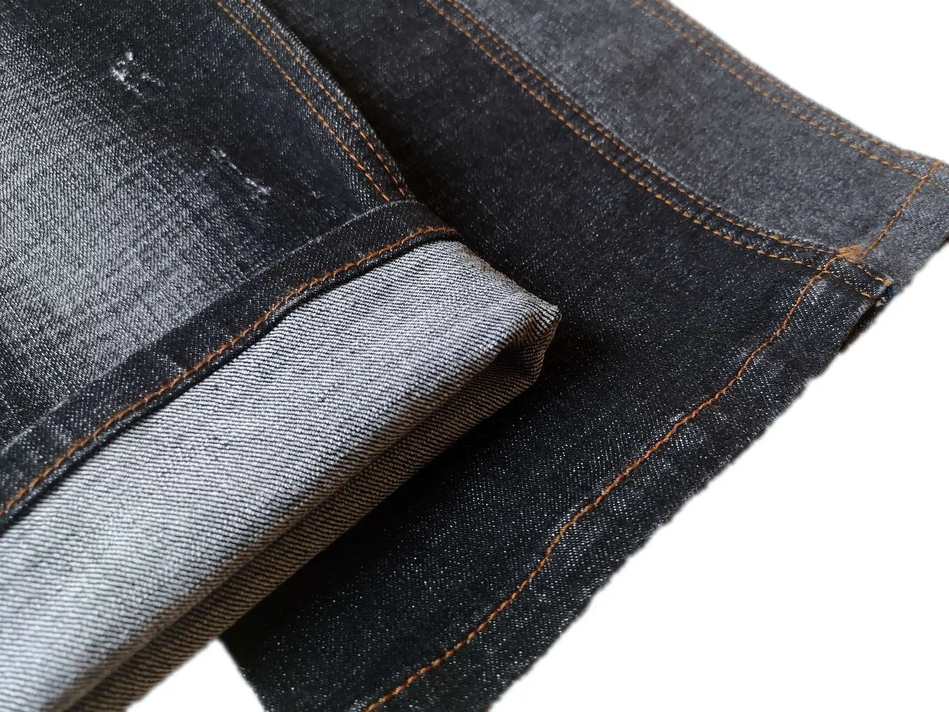 K899 TR stretch cotton polyester woven big density high spandex denim fabric