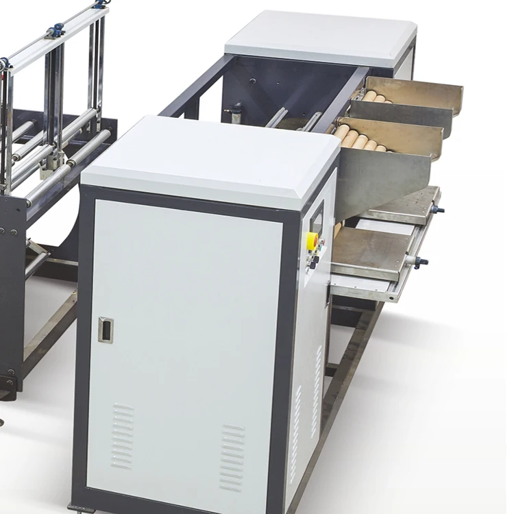 
Baihao China 380V-3PHASE Double Lines Rolling with pvc core Bag Making Machines 