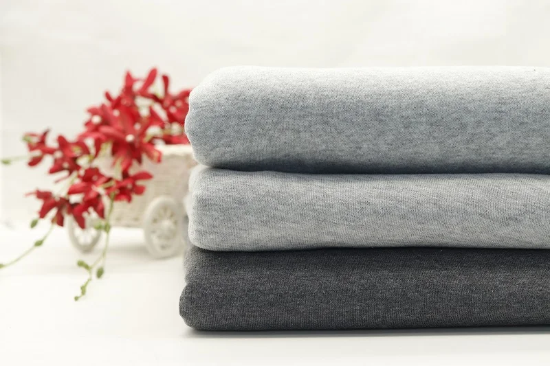 100% polyester printed polar fleece fabric new universal size  short fiber hemp grey Single side polar fleece fabric