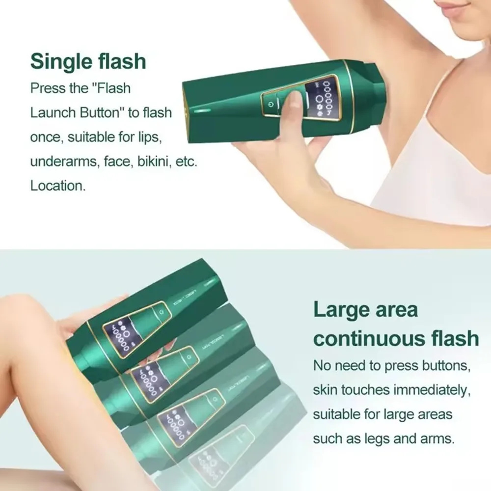 IFINE Beauty Home Use Equipment 15.5J Photon IPL Sapphire Ice Cooling Body Hair Remover Painless Permanently Hair Removal Device