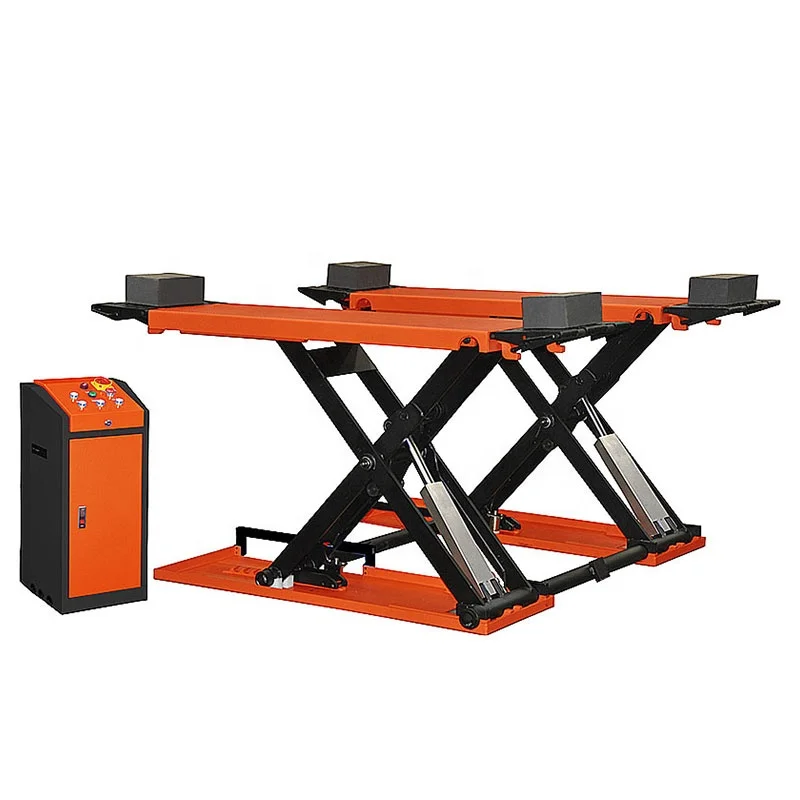 Best Selling Portable Scissor Car Lift 3000KG Portable Mid-rise Scissor Lift