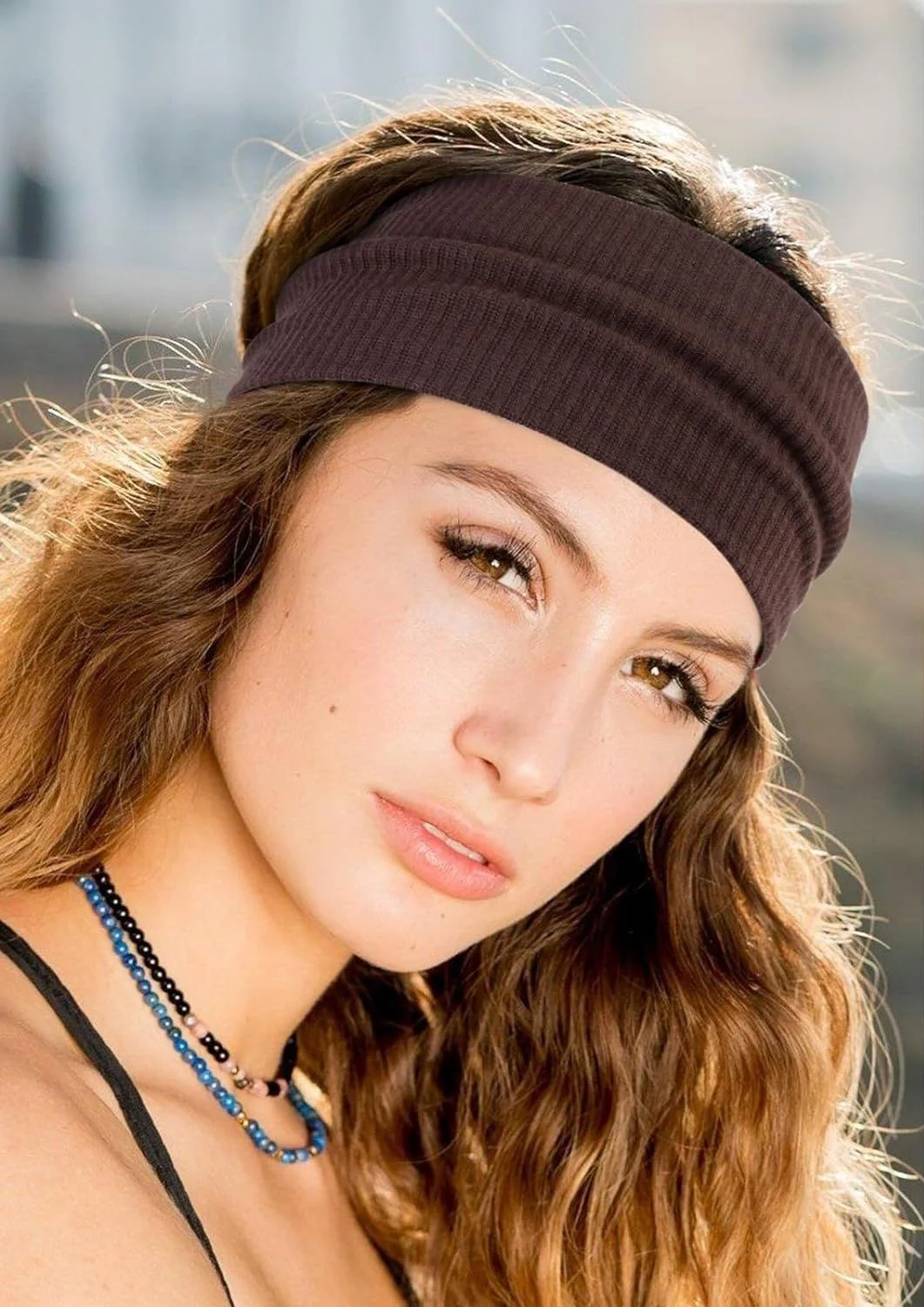 Customized Logo Sport Hair Bands Thin Cloth Headband Runners Sweat Absorbing Seamless Headband for Men Women