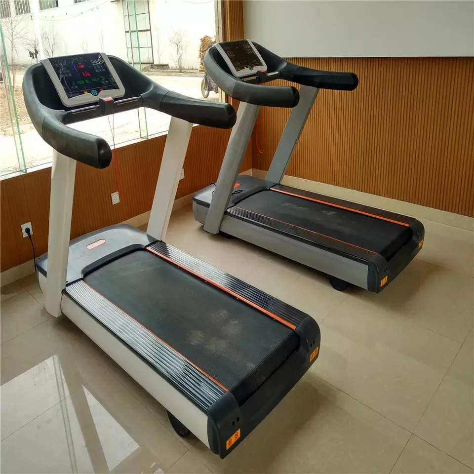 LED LCD Screen treadmill commercial gym treadmill heart rate running fitness treadmill
