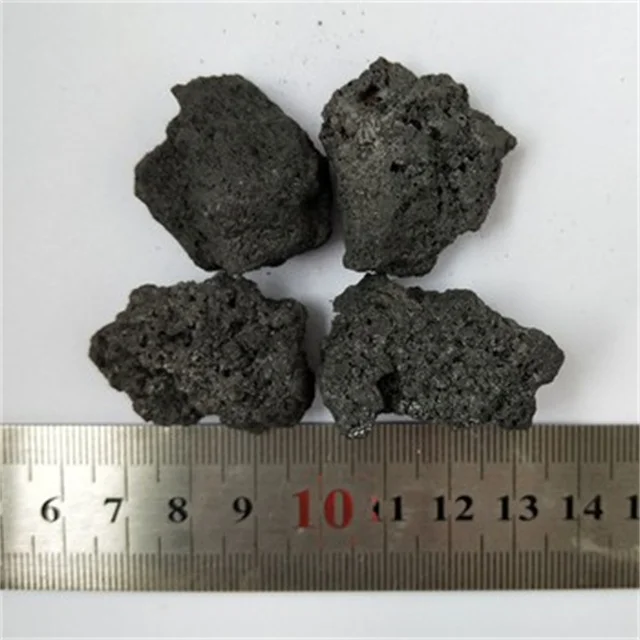 Изготовленный на заказ размер CPC кальцинированный нефтяной кокс для производства алюминия и анодов