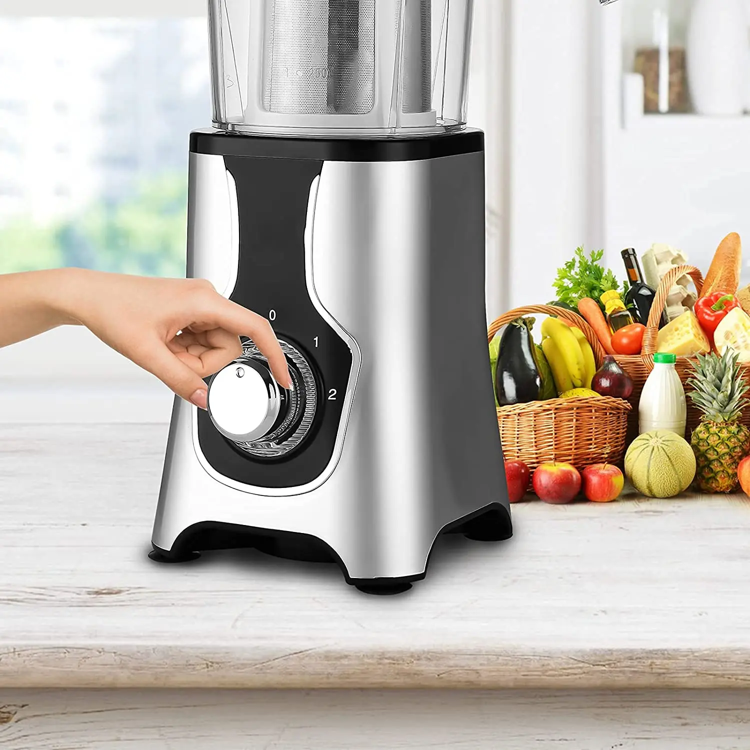 2021 high quality hot sell household table  220W/400W electric multifunctional  juicer mixer  blender