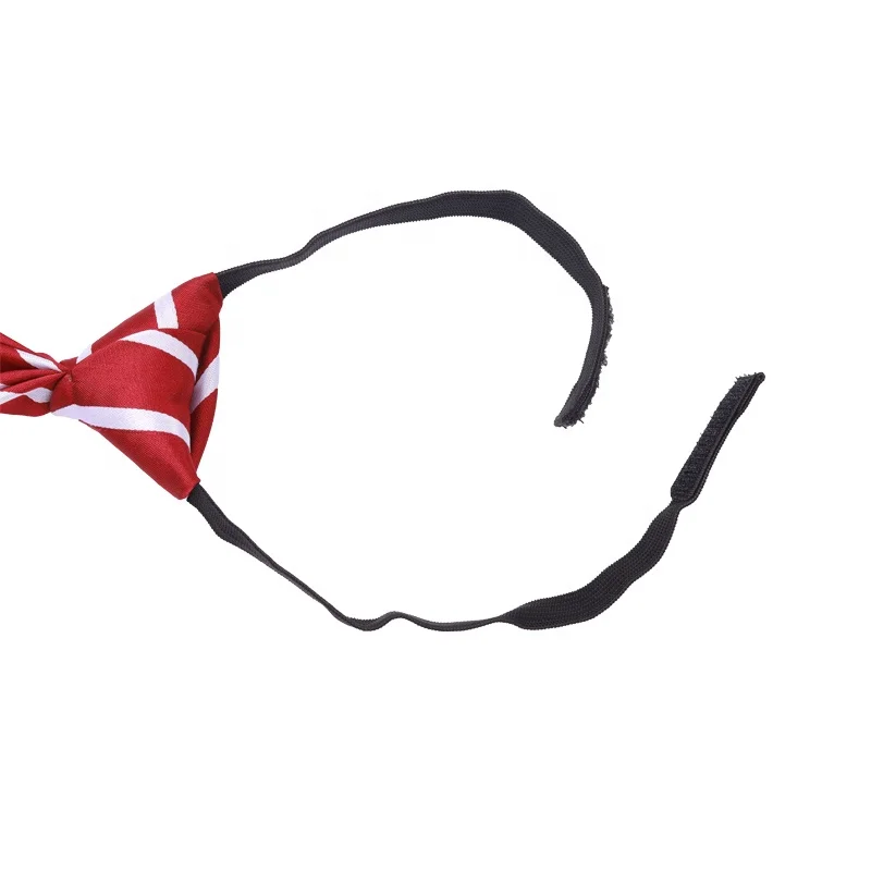 hot sale hand made custom red polyester kids children neck ties with logo