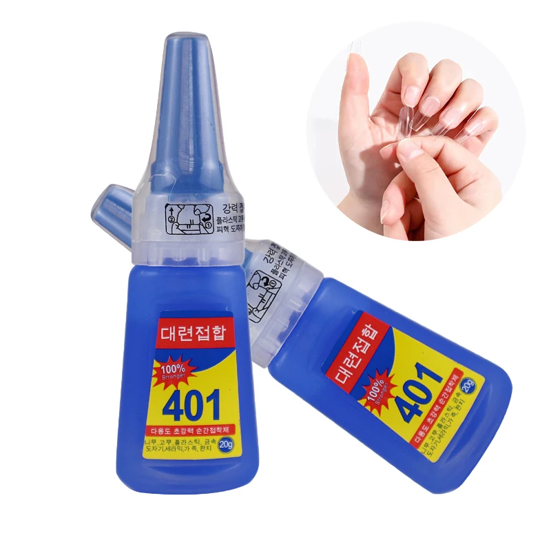 Nail Glue Manufacturer Supplier Strong And Durable Instant Dry 401 Nail Glue