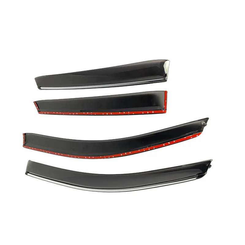 Attractive price new type window visor sun rain guard car deflectors for   QASHQAI