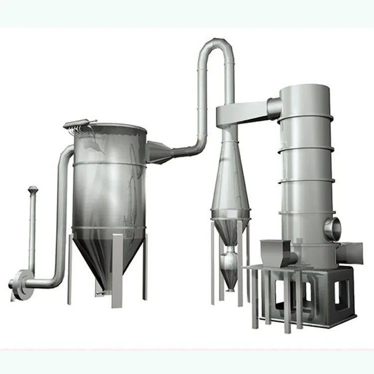 Hot Sale starch mashed potatoes potato powder residue purple mashed potato drying equipment rotary flash dryer for drying