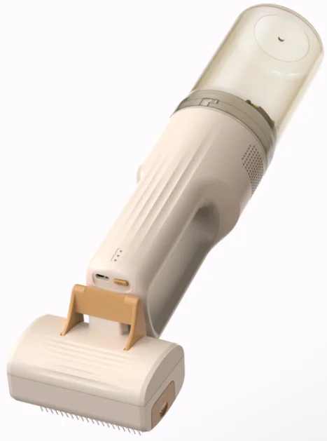 Latest 2-in-1 pet  hair combing vacuum cleaner  portable and rechargeable, capable of cleaning hair and sweeping carpets