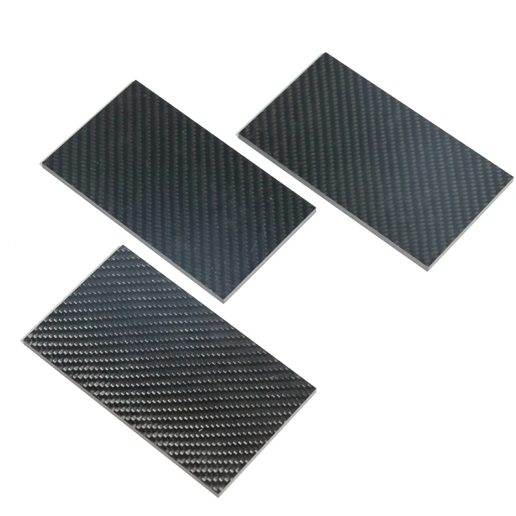 0.2mm 0.3mm Thin Full Carbon Fiber Sheet Custom Parts