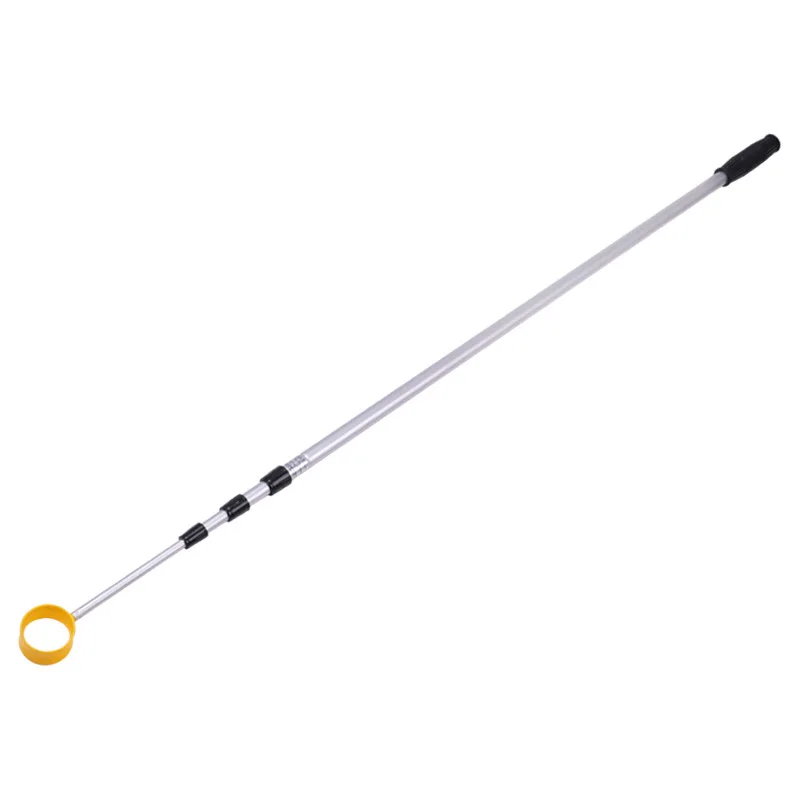 Unique A-Head Aluminum Tube Ball Catcher Hand Pick Club Course Supplies 3-6 Knots Golf Ball Retriever
