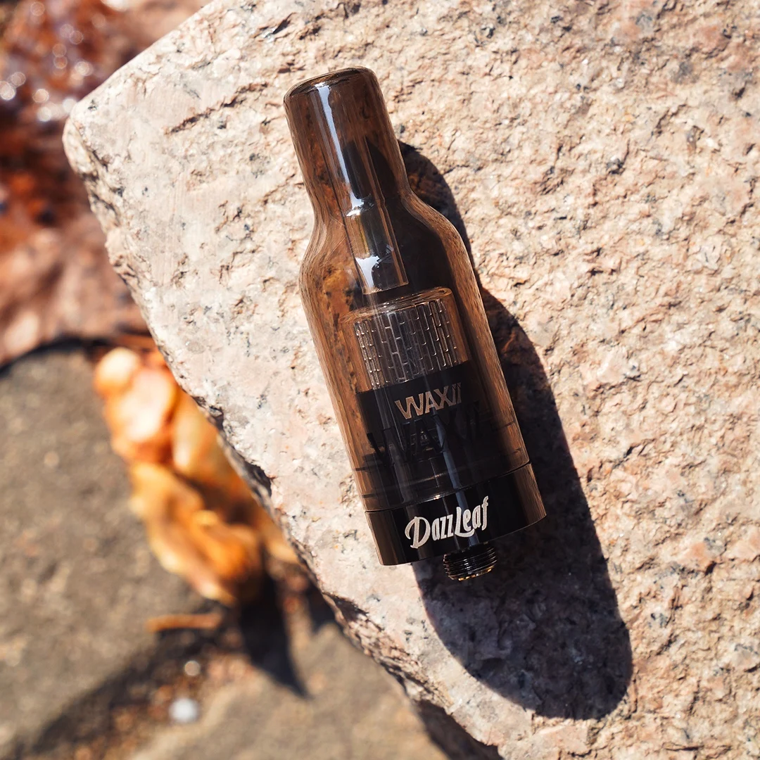 Wholesale wax vaporizer three colors crystal chamber coil 510 thread wax atomizer