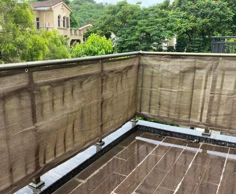 8 ft HDPE plastic privacy tarpaulin black outdoor privacy fence screen for chainlink fence cover