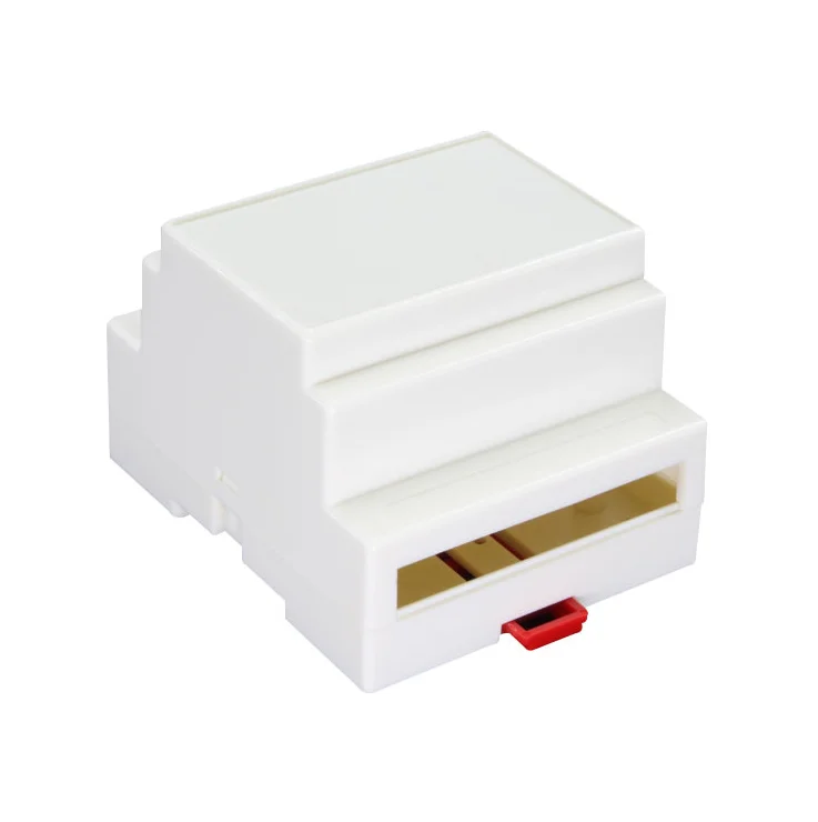 Customize ABS Standard 35 rail type switch box fire alarm controller housing safety barrier