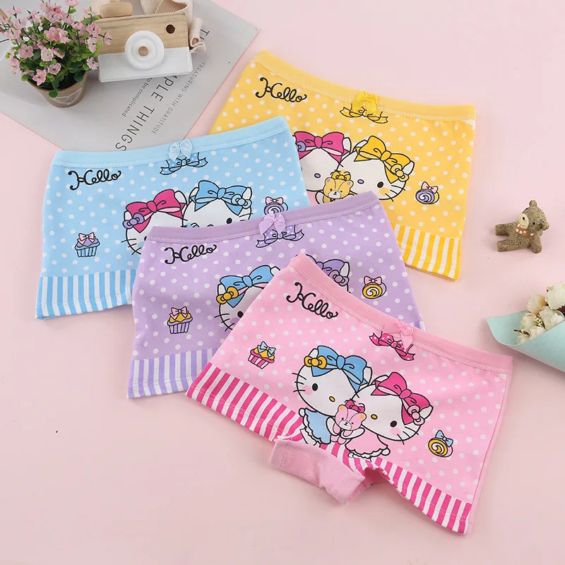 
New Arrival 1-9 Years Cute Cartoon Printing Cotton Girls Underwear Baby Girl Underwear Child Underwear Girl 
