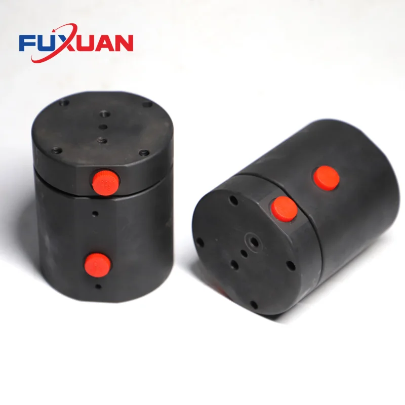 Compact type Oil and gas coolant multi-channel Rotary Union 2 multi-pass rotary joint