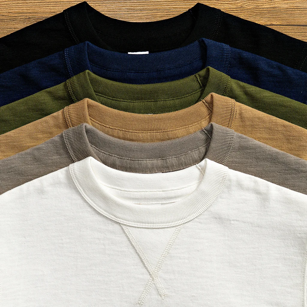 High Quality Customized Heavy Weight Oversized Thick Men Short Sleeve Blank Chunky Heavy Cotton T Shirt