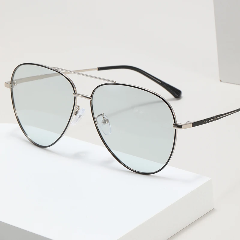 XH8553 Luxury Metal Frame Photochromic Polarized sunglasses optical glasses frame CE Standard Good quality wholesale glass frame