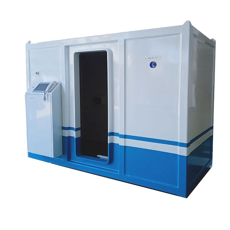 Hongyuan Double seats 0.06MPa hard type  oxygen chamber  hyperbaric oxygen chamber manufacturer