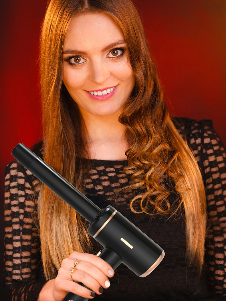 Lescolton Top Quality Smart Hair Curler Machine LS-083 Shine nice mini automatic wave cold wind styling curling Iron