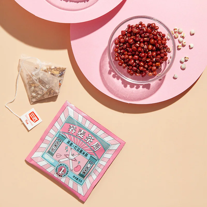 70g tartary buckwheat azuki bean and herbs flavor triangle 14 teabags Bagged Tea