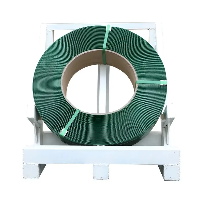 Manufacturers of Plastic Baling Strap Supply Green Pet Band Plastic Strapping Roll