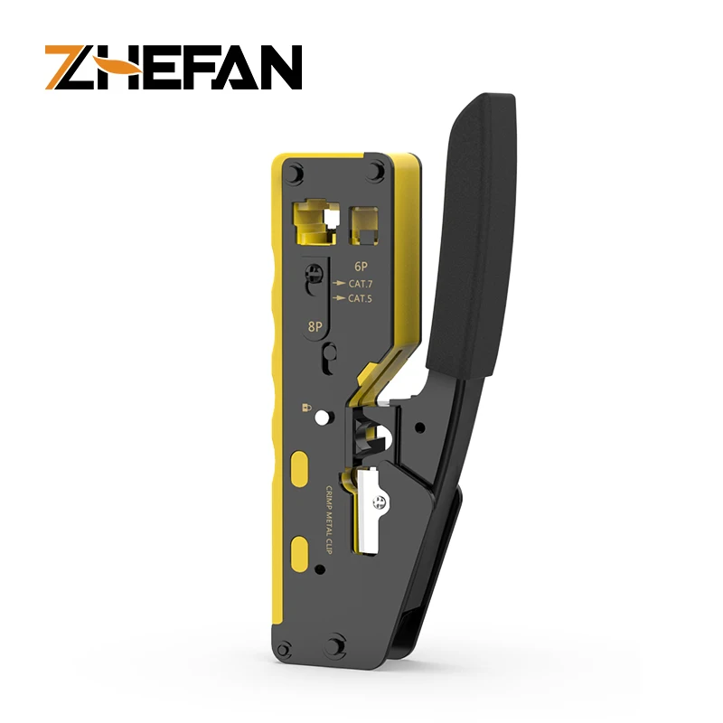 ZHEFAN Pass Through Eazy RJ45 Tool Pass Thru Crimper Tool OEM Factory Eazy RJ45 Crimping Tool Crimping Pliers