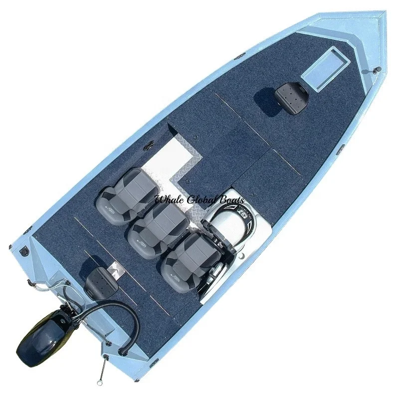 770L Large Storage Space Aluminum Alloy All Welded Fishing Bass Boat