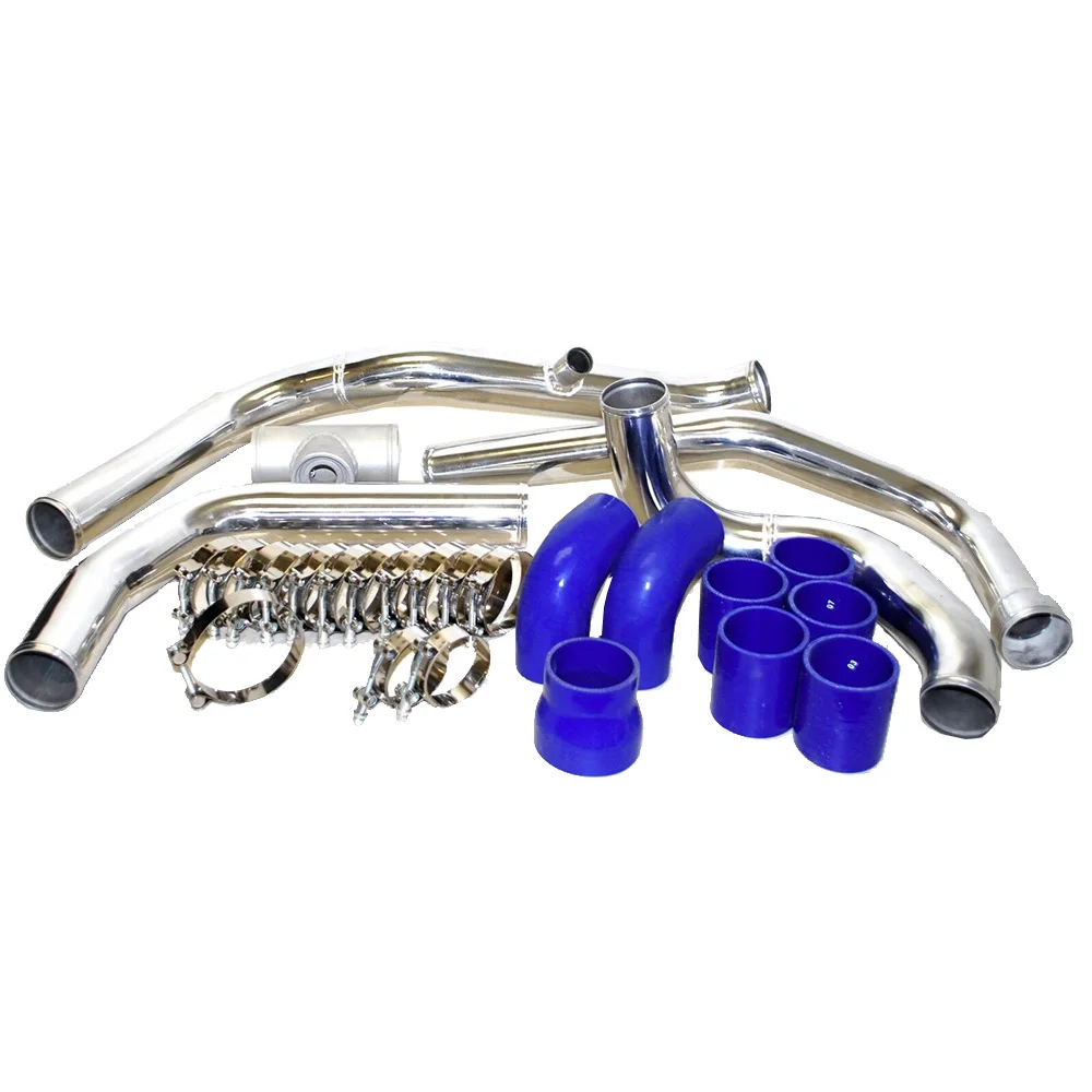 For 1992-2001 Honda Prelude H22 H23 Turbo Intercooler Piping Kits Clamps Silicon