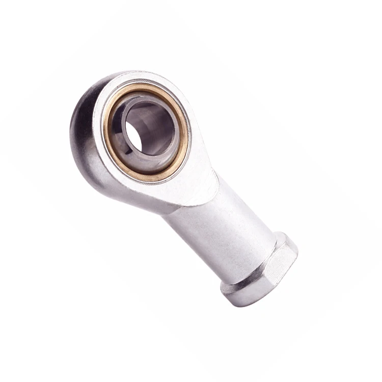China Rod End Bearing Manufacturers carbon steel spherical rod end joint bearing with PTFE