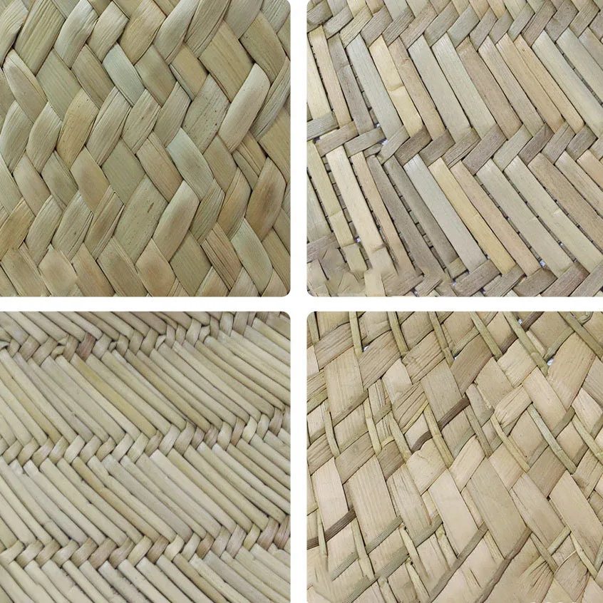 Man Yellow Brim Australian With Belt Wide Fishing Panama Round Sombrero Western Hat Wheat Straw Hat