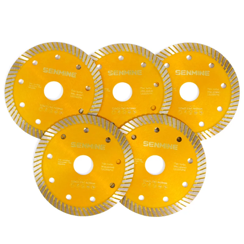 Hot Pressing 110mm discos de corte diamantado Stone Diamond Saw Blade for Online Sale