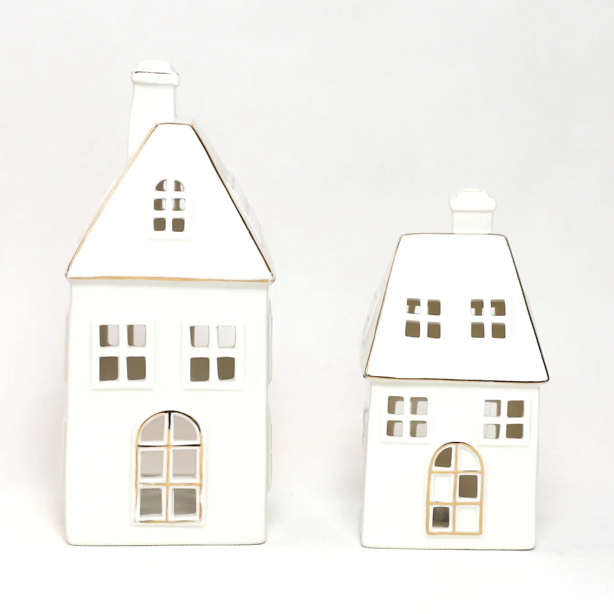 Ceramic House Tealight Holder Christmas Ceramic House Tealight Holder Christmas Ceramic Tea Light House Christmas