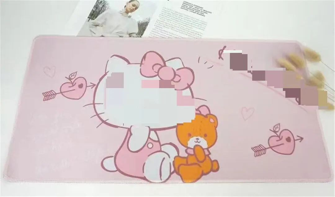 YY56 Wholesale Sanrioed Cute  resin  Placemat Shooting Background Pad Cartoon Cinnamoroll Computer Keyboard Desk Mat mouse pads