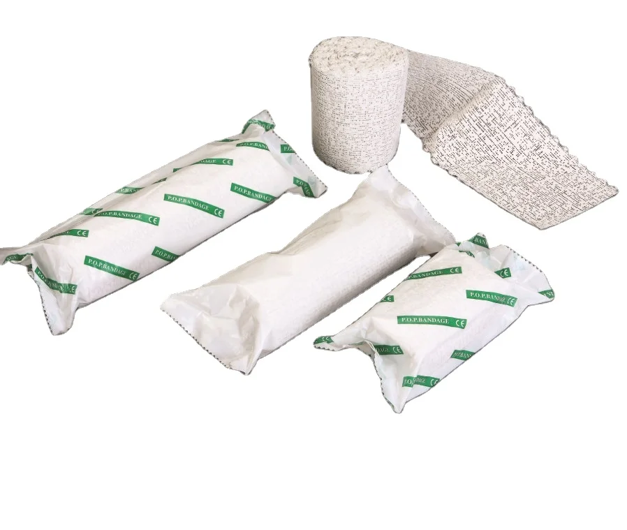 Medical Gypsona Orthopedic POP Bandage Plaster Of Paris