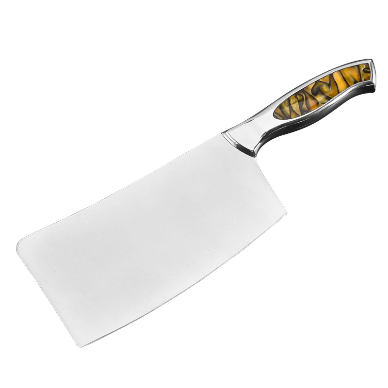 Yangjiang Knife Serbian Non-stick Coating Blade Nakiri Chinese Chopping Chef Butcher Cleaver Chopper Knife
